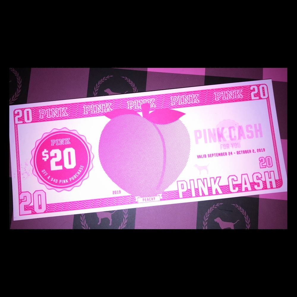 💕NEW VS PINK CASH MONEY💕